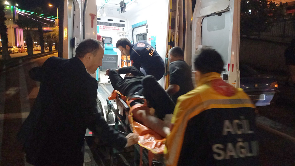 Kar maskeli silahlı saldırıda 2 kişi yaralandı