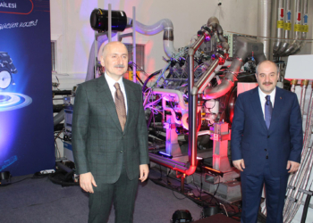 1200 beygir gücündeki yerli motor çalıştırıldı