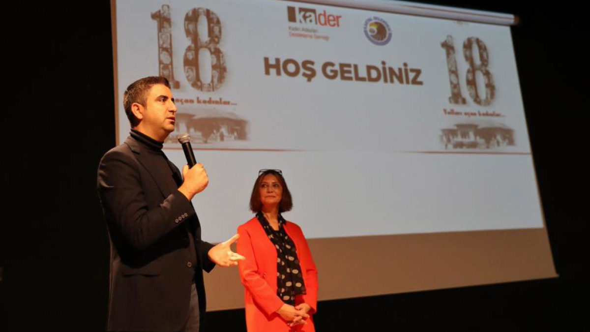 18 Yolları Açan Kadınlar isimli belgesel gösterildi