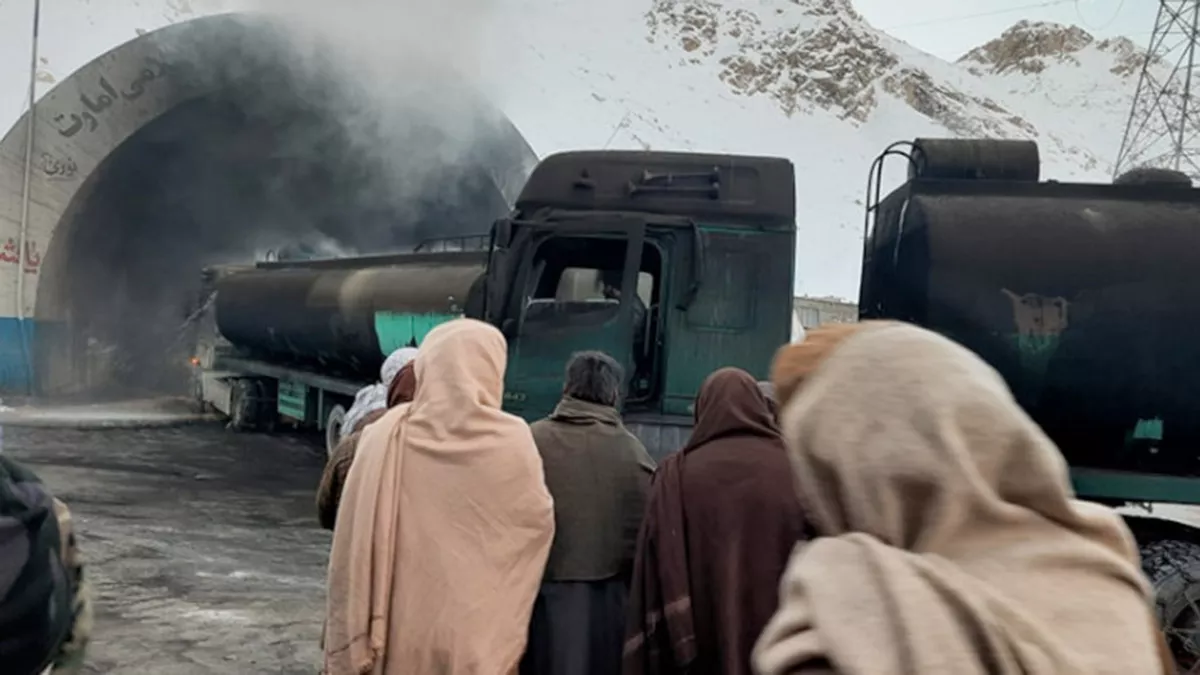 Afganistan'da yakıt tankeri patladı