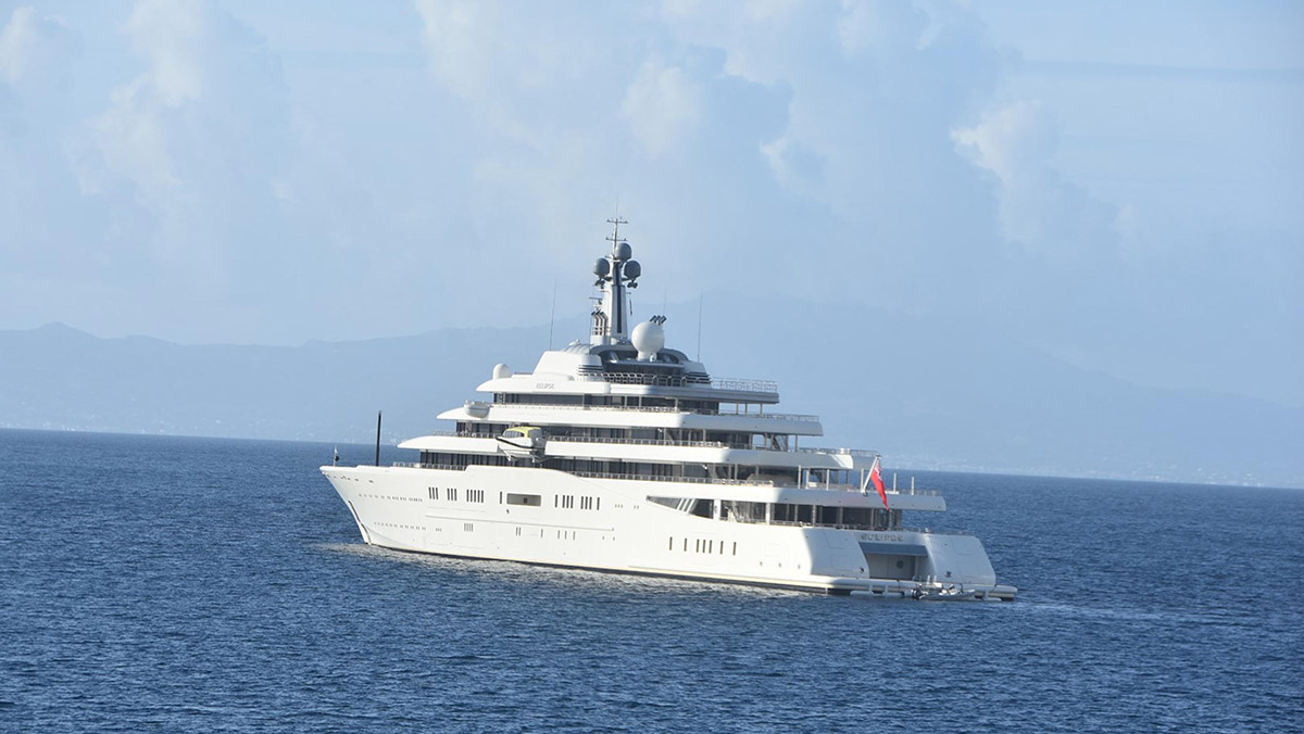 Abramoviç'in yatı 'Eclipse' Bodrum'da