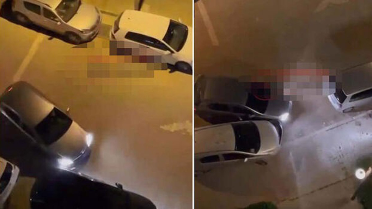 Alkollü sürücü, park halindeki 4 otomobile çarptı