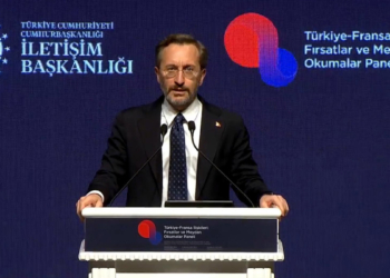 Altun, Türkiye-Fransa ilişkileri Paneli'nde konuştu