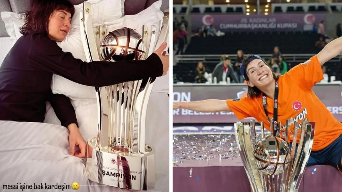 Asena Yalçın'dan Messi göndermesi