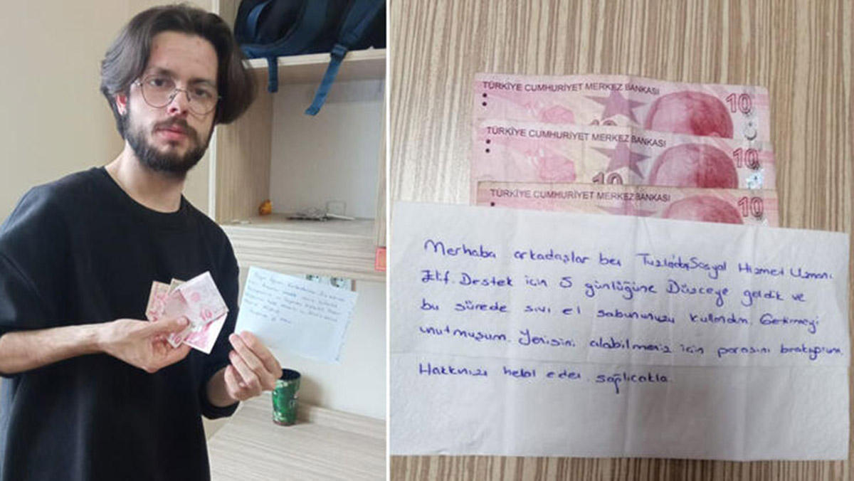 Askerlerden öğrencilere 'hakkınızı helal edin' notu