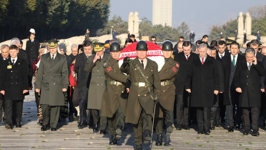 Atatürk'ün Ankara'ya gelişinin 103'üncü yılı kutlandı