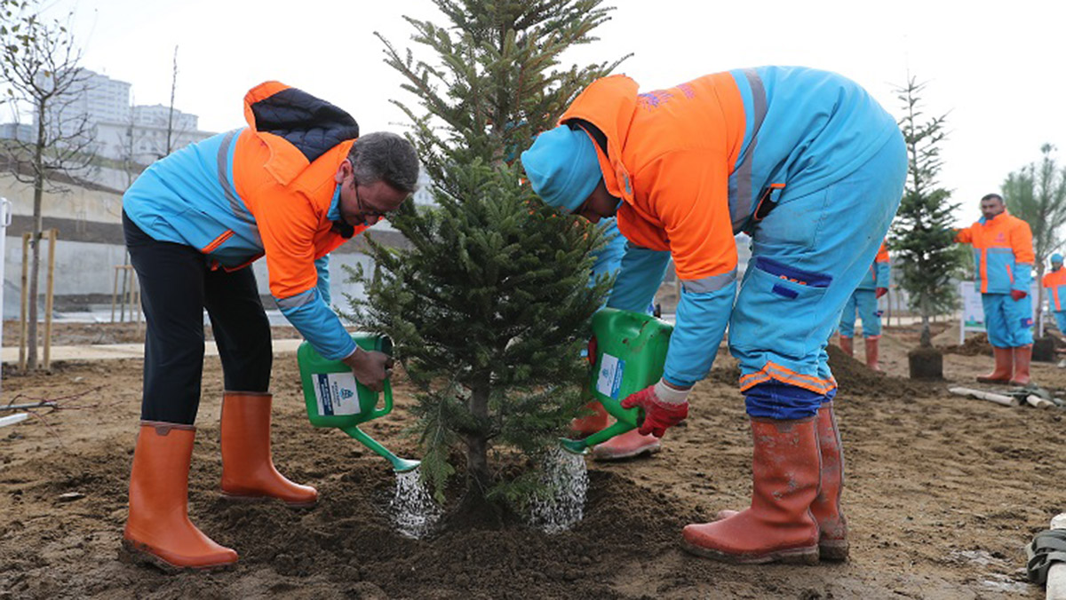 Başakşehir'de yeşil alan miktarı 11 milyon metrekare