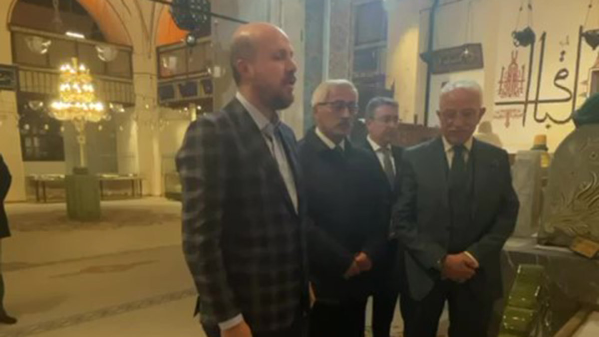 Bilal Erdoğan, Mevlana Müzesi'ni ziyaret etti