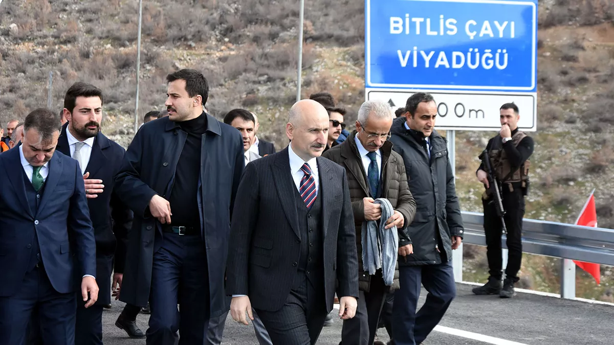 Bitlis cayi viyadugu trafige acildiz - yerel haberler - haberton