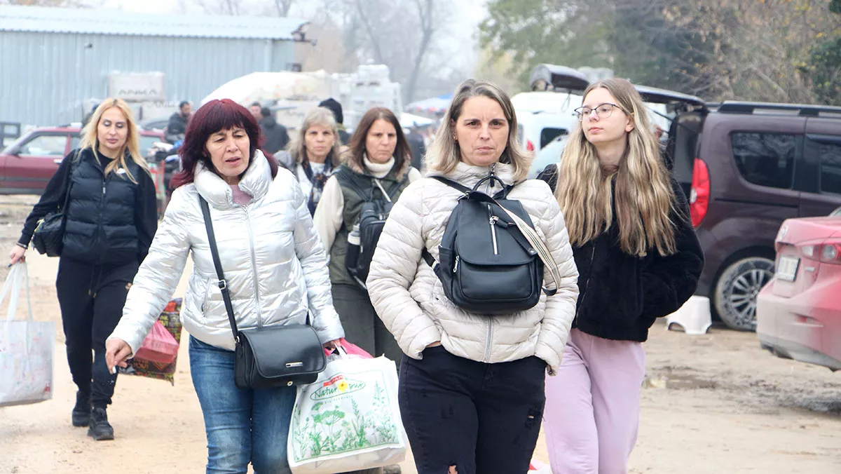 Bulgarlar yilbasi alisverisi icin edirneye geldis - yerel haberler - haberton