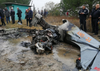 Bursa'da tek motorlu uçak düştü: 2 ölü