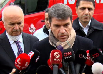 Çırağan Sarayı'ndaki yangından 3 işçi etkilendi
