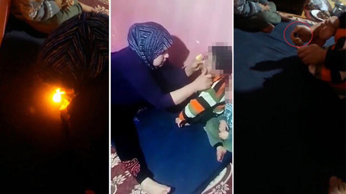 Çocuklarına işkence yapan anne- baba tutuklandı