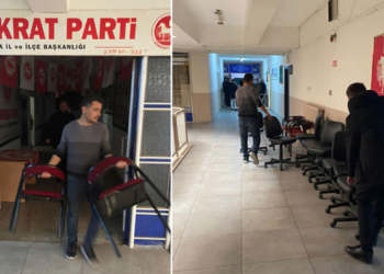 Demokrat Parti'nin il ve ilçe başkanlıklarına haciz