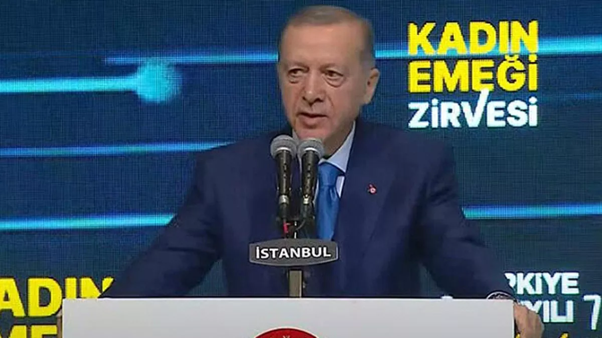 Erdogan kadin emegi zirvesinde konustus - politika - haberton