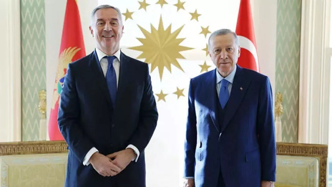 Erdoğan, Karadağ Cumhurbaşkanı ile görüştü
