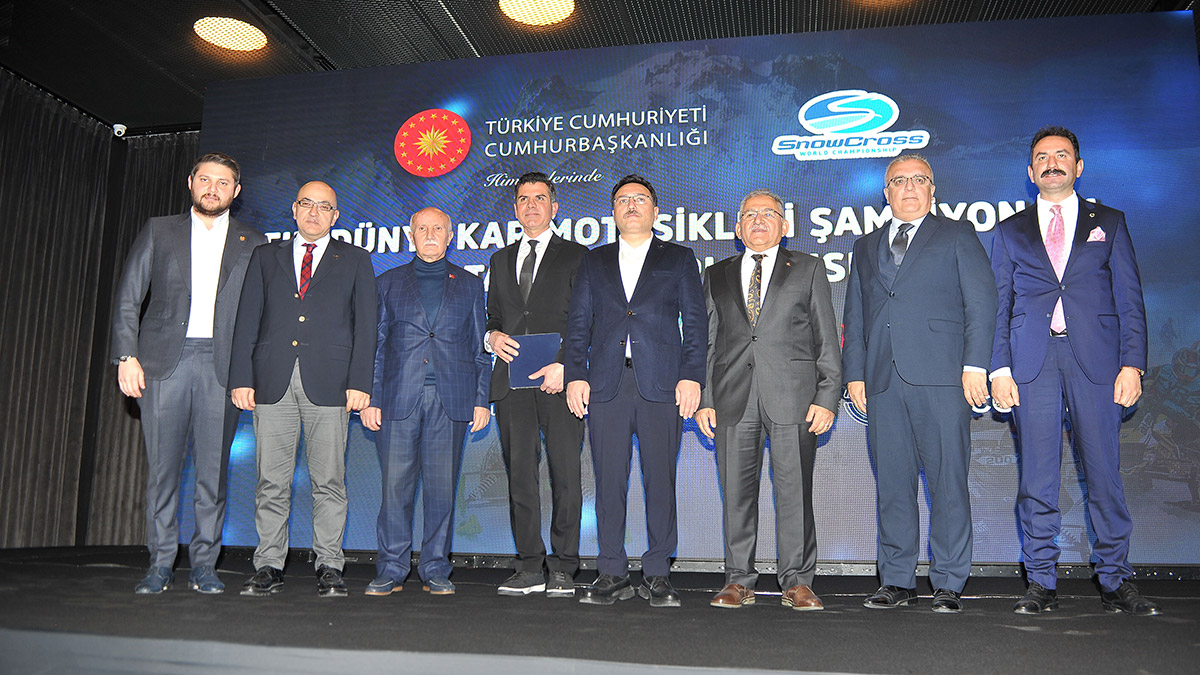 FIM Dünya Kar Motosikleti Şampiyonası tanıtıldı