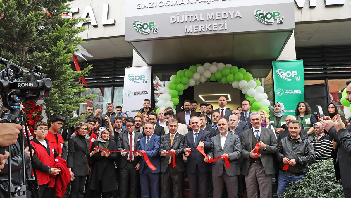 'GOP TV' yayın hayatına başladı