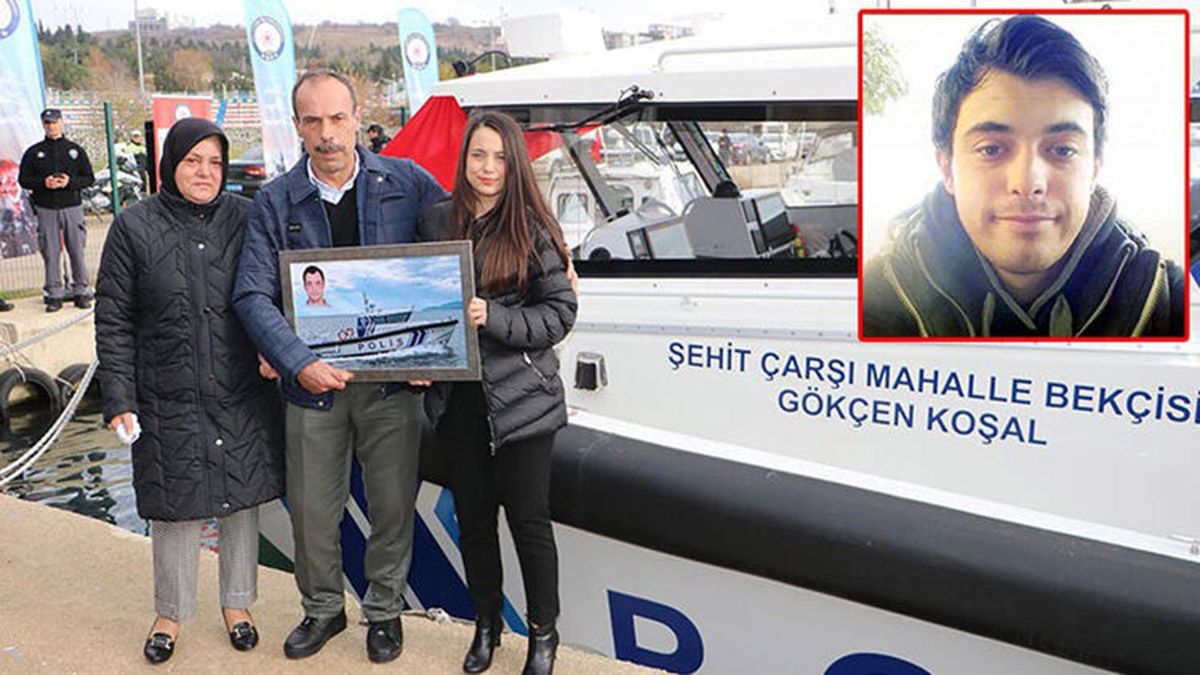 Gökçen Koşal'ın adı polis botunda yaşayacak