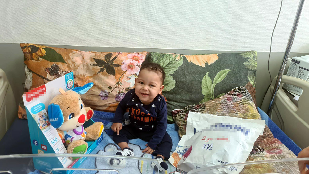 Hasta çocuklar için 'yeni yıla yeni pijama' projesi