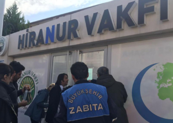 Hiranur Vakfı'na ait yapı mühürlendi
