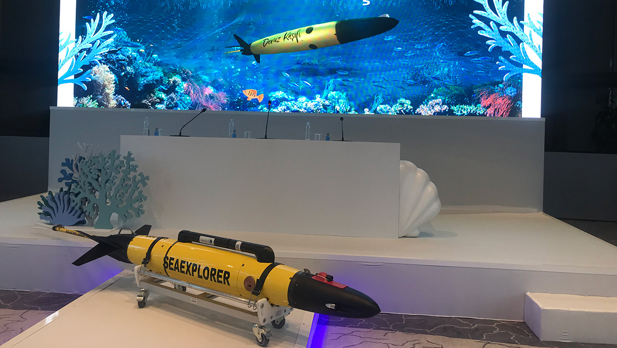İnsansız su altı planörü, araştırmaya hazırlanıyor