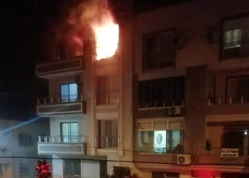 İskenderun'da apartmanda yangın: 1 ölü