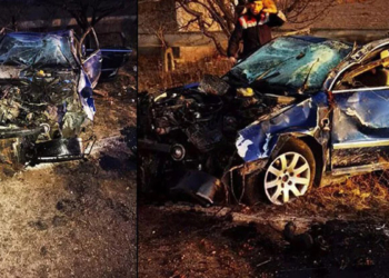 Isparta'da takla atan otomobil hurdaya döndü: 2 ölü