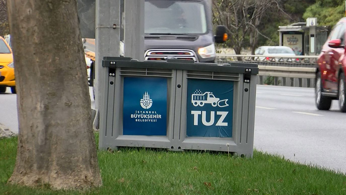 İstanbul'da kar hazırlıkları 