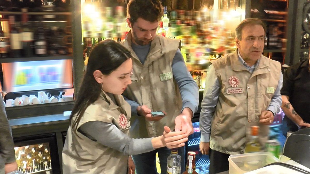 İstanbul'da yılbaşı öncesi alkol denetimi