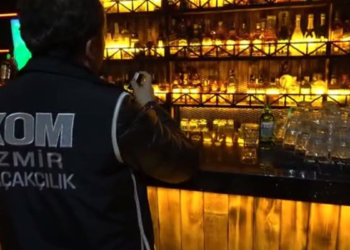 İzmir'de 14 mekanda sahte içki ele geçirildi