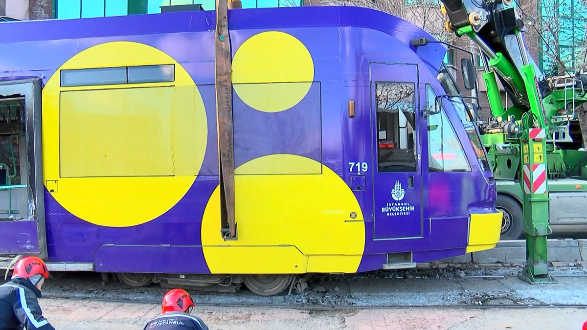 Kabataş'ta tramvay seferleri normale döndü