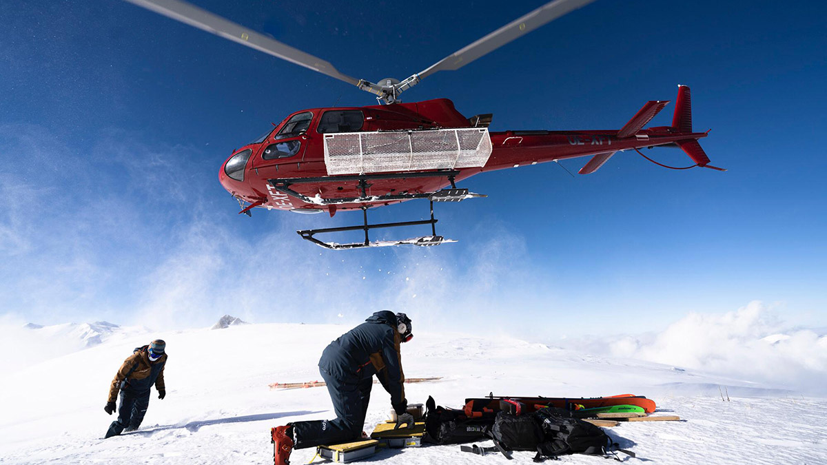 Kaçkarlarda 'heliski' heyecanı başlıyor