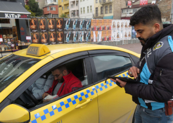 Kadıköy'de taksilere denetim