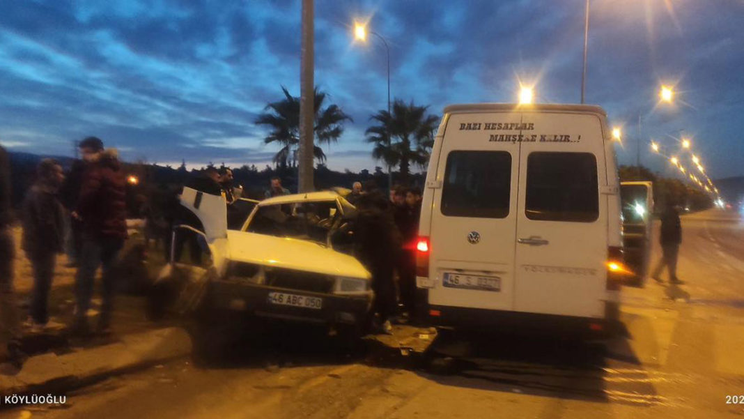 Kahramanmaraş'ta kaza: 2 ölü, 4 yaralı