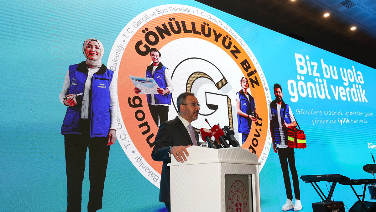 Kasapoğlu, 'Dünya Gönüllüler Günü' programında