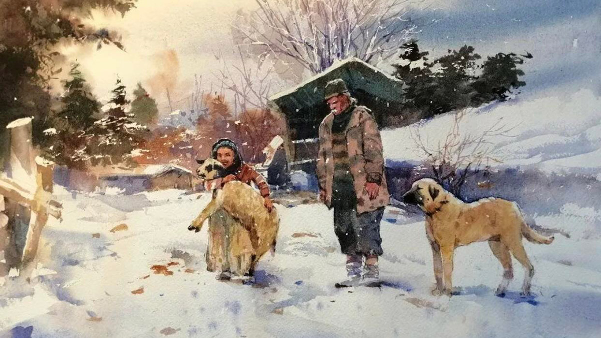 Kış Temalı Resim Sergisi açılıyor