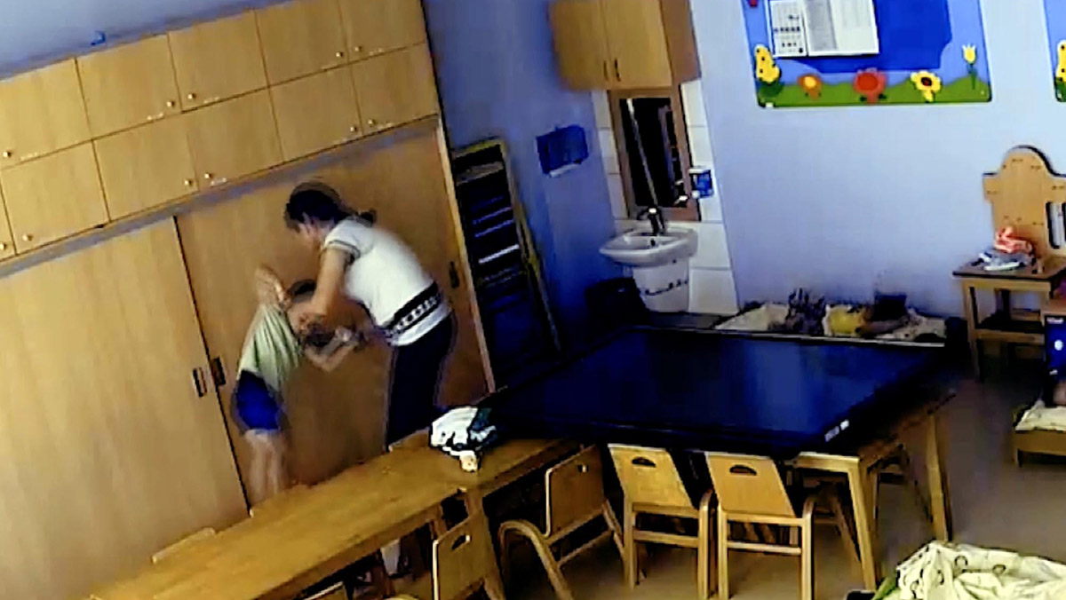 Kreşte çocuklara şiddet iddiasına suç duyurusu