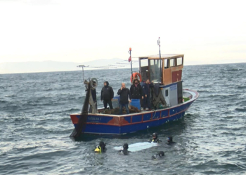 Marmara'da hayalet ağ temizliği