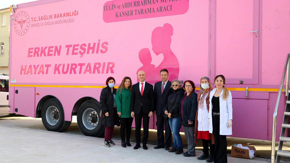 Mobil Kanser Tarama TIR'ı ile erken teşhis imkanı