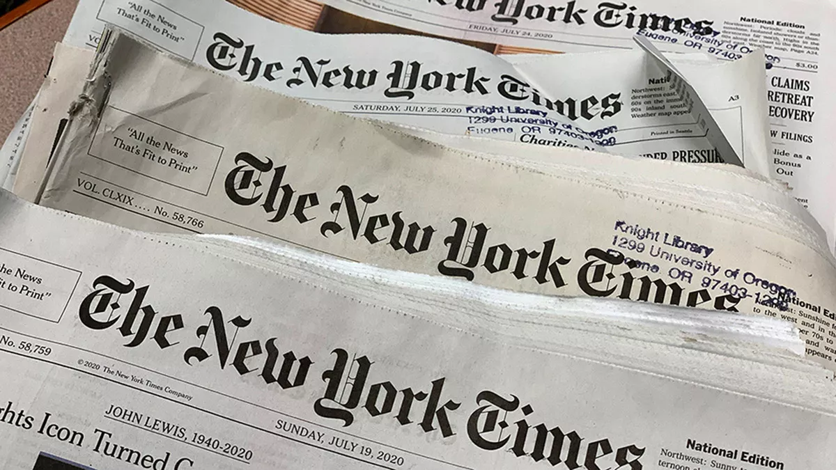 New york times'ın medya mensuplarından grev