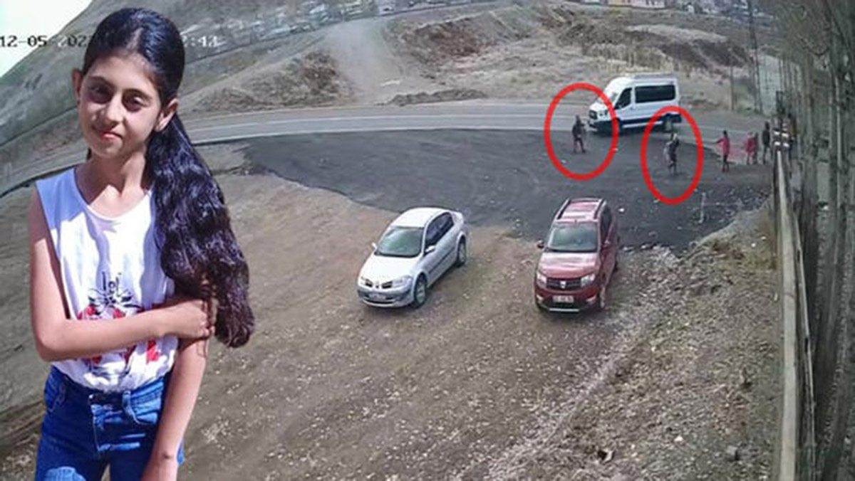 Öğrenci servisinin çarptığı kardeşlerden Helen öldü, Hayrunnisa yaralı