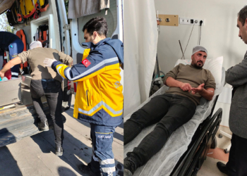 Öğrencisinin ailesinden öğretmene taşlı saldırı