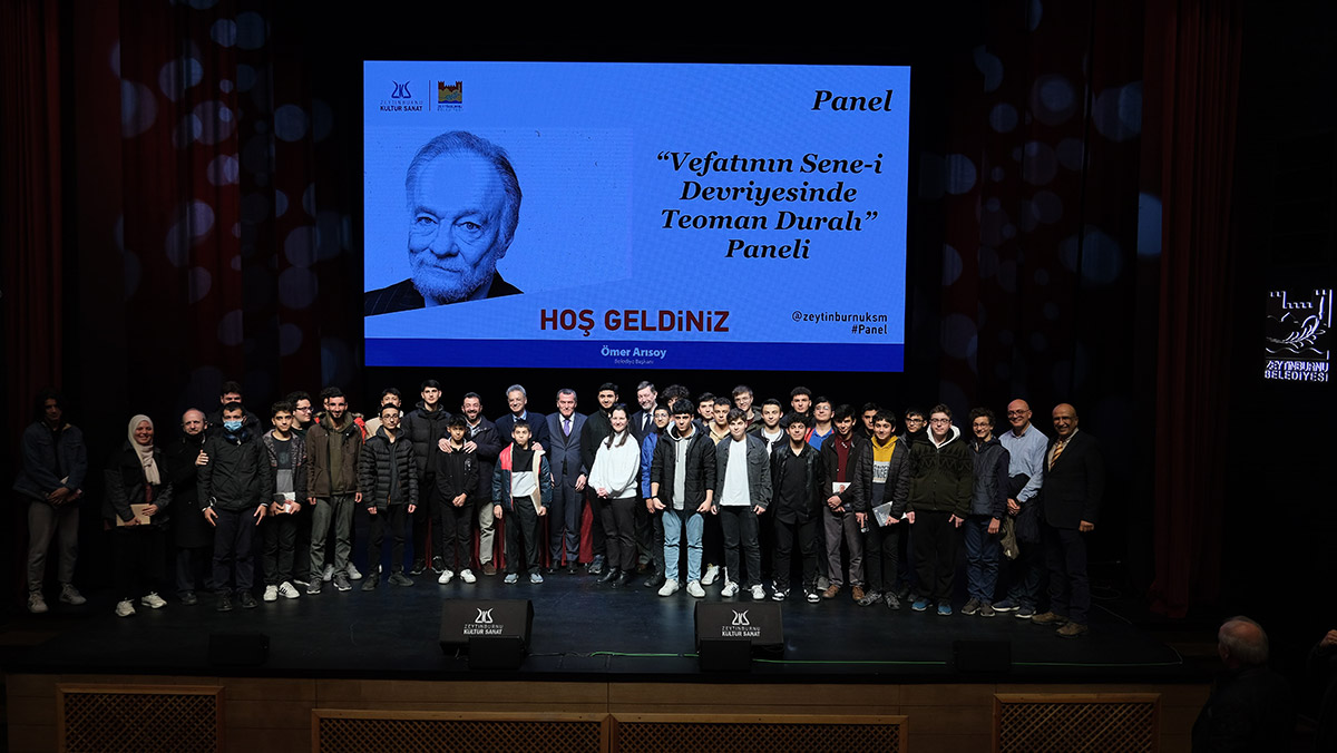 Prof. Dr. Teoman Duralı'ya Zeytinburnu'nda anma