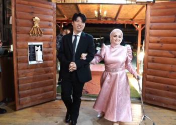 Rize'ye Güney Kore'den damat