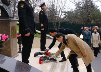Rus Büyükelçi Andrey Karlov, törenle anıldı