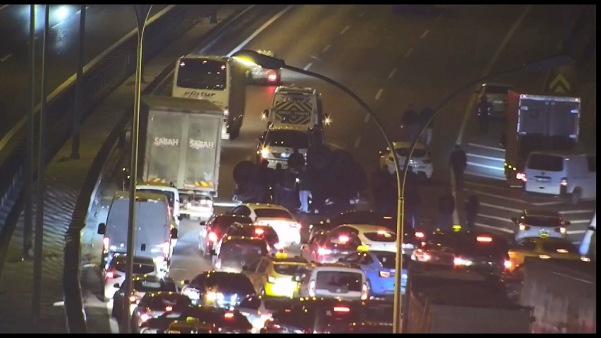 Sancaktepe'de kaza; bir kişi ağır yaralandı