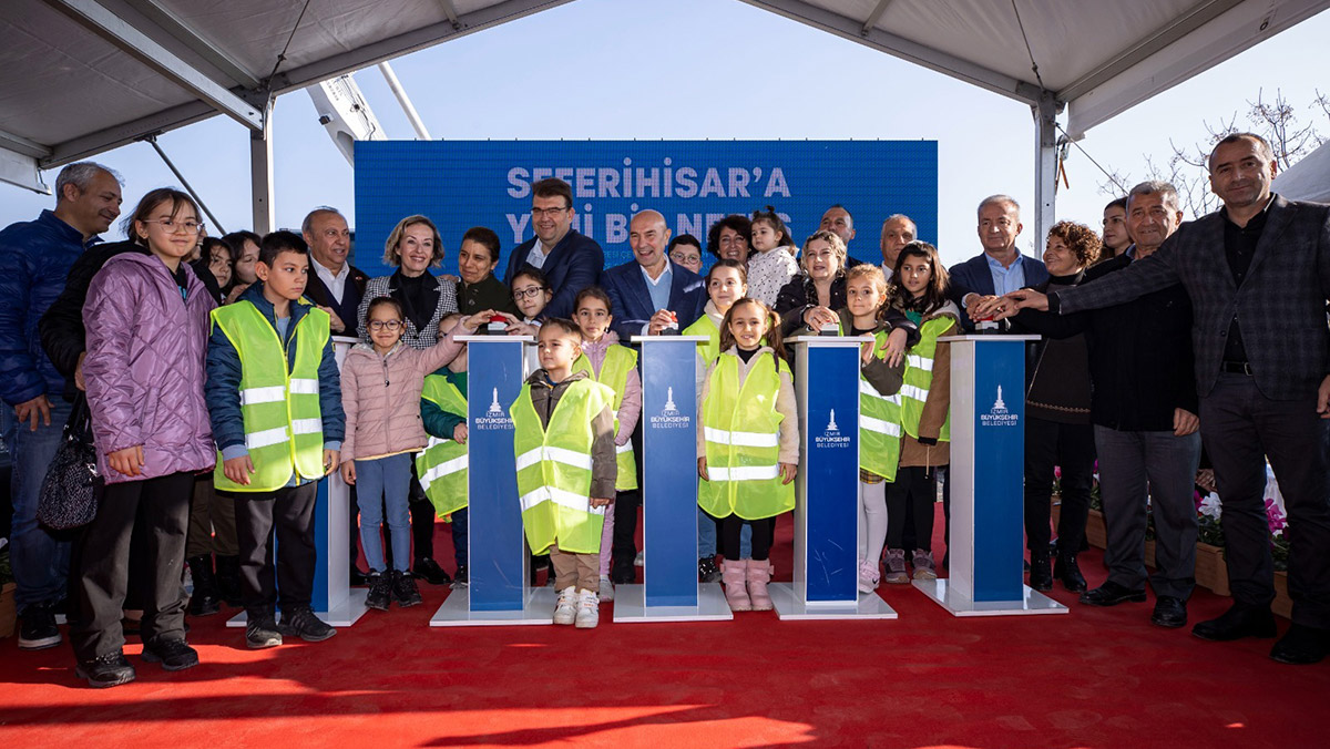 Seferihisar'da Kentsel Tasarım Alanı’nın temeli atıldı
