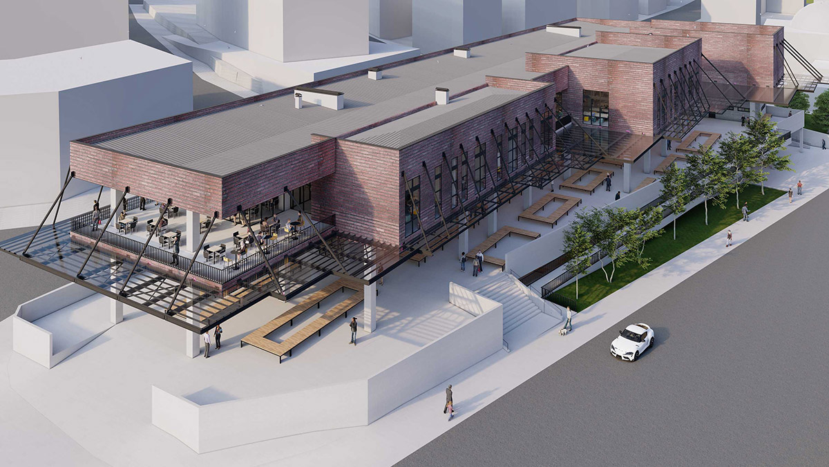 Şentepe'ye kapalı pazar yeri ve sosyal tesis yapılıyor