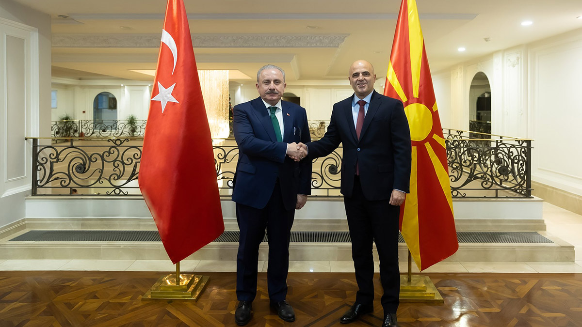 Şentop, Kuzey Makedonya Başbakanı ile görüştü